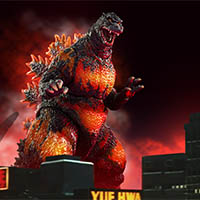 ゴジラ　1995 Black Body & Gold Painted Ver. Godzilla 1995 DesuGoji Marmit Black Molding Rare Gold Painted Not